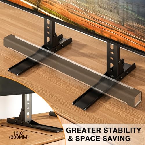 TAVR Universal Table Top TV Stand Mount, TV Legs for Most 20-75 Inch TVs