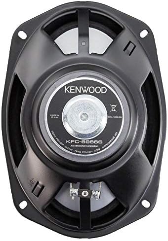 Kenwood KFC-6966S 6 x 9 Inch 400-Watt 3-Way Flush Mount Coaxial Car Speaker Easy Installation - Pair