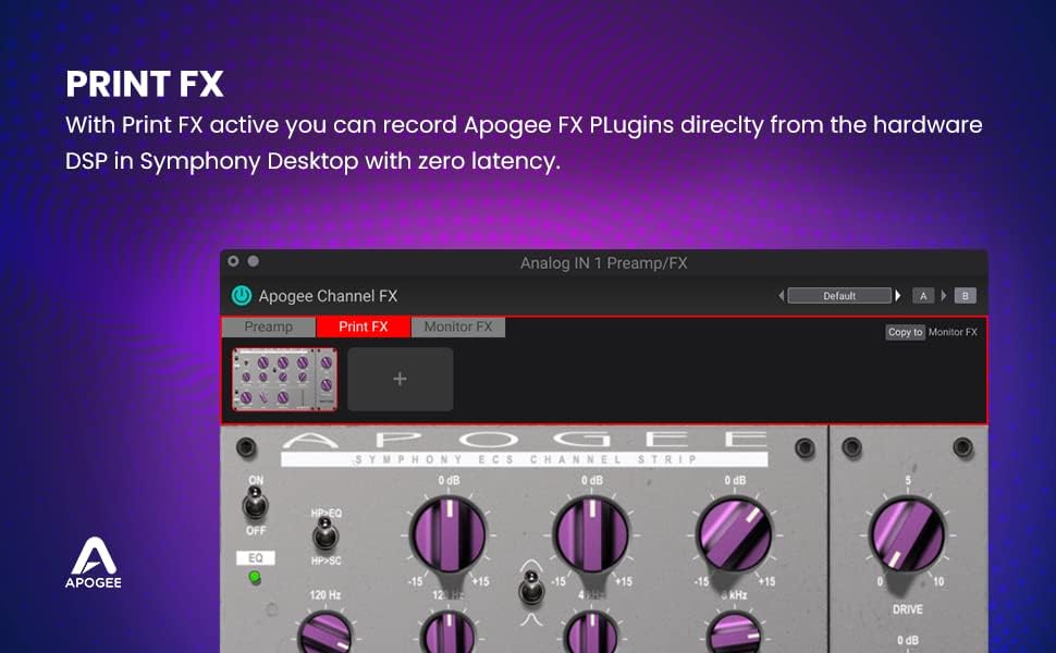Apogee Symphony Desktop Elite USB-C Audio Interface for Recording & Mixing