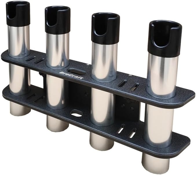 Brocraft Rod Holder for 90 Degree Boat Track System/Lund Sport Track/Versatrack Track/Ranger Track