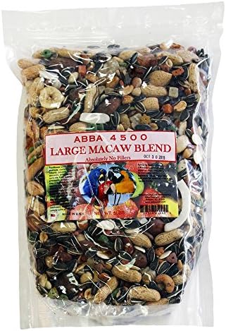 ABBA 4500 Large Macaw Blend Bird Food 5lbs