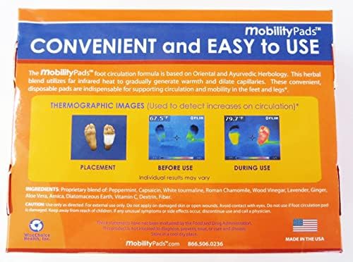 BodyPure | Mobility Circulation Foot Patches | Made with Lavender, White Tourmaline