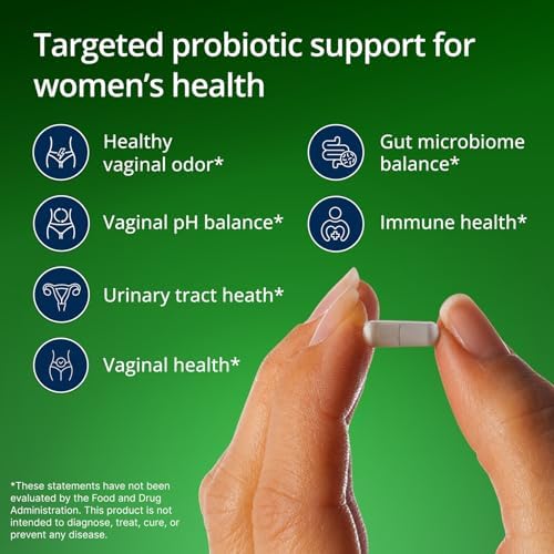 Metagenics UltraFlora Women’s Probiotic – Shelf-Stable Supplement for Vaginal Health