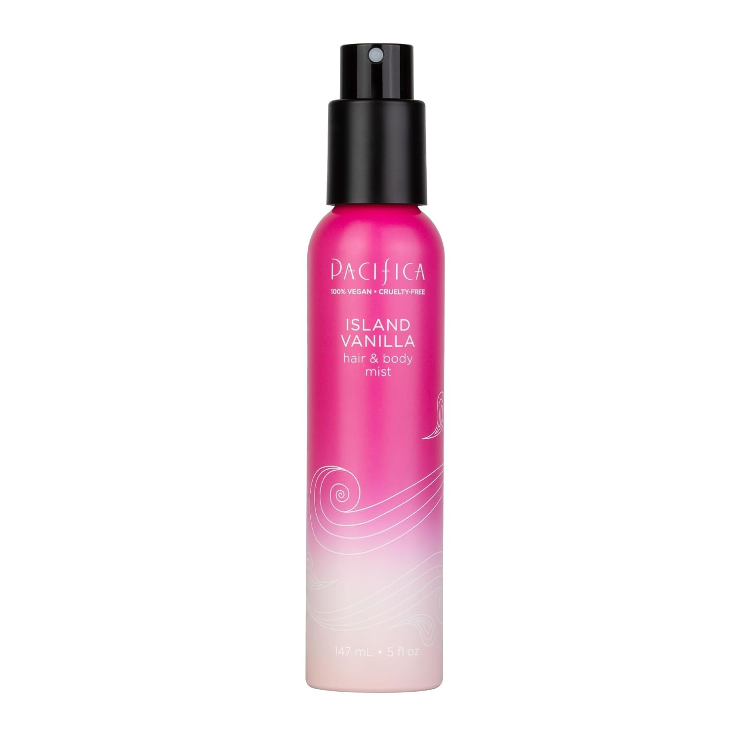 Pacifica Island Vanilla Hair Mist Perfume and Full Body Spray for Women - Fragrance Spray for A Mood-Lifting Experience, Paraben-Free, Clean Beauty No Alcohol, Vegan & Cruelty-Free, 6 oz oz
