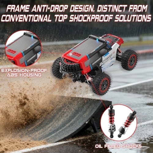 1/16 Brushless RC Car S912Pro, Electric 4WD High Speed RC Car, 2.4G Remote Control RC Truck