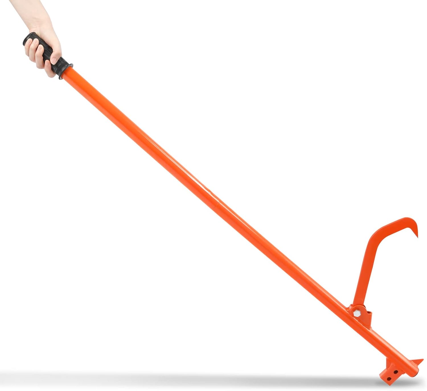 PIRIPARA 50.9" Timberjack Log Lifter, Adjustable Log Roller Cant Hook, Heavy Duty Steel Log Jack, Logging Tools for Rolling and Raising Up The Logs
