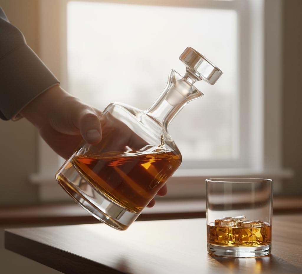 Crystal Buckingham Decanter