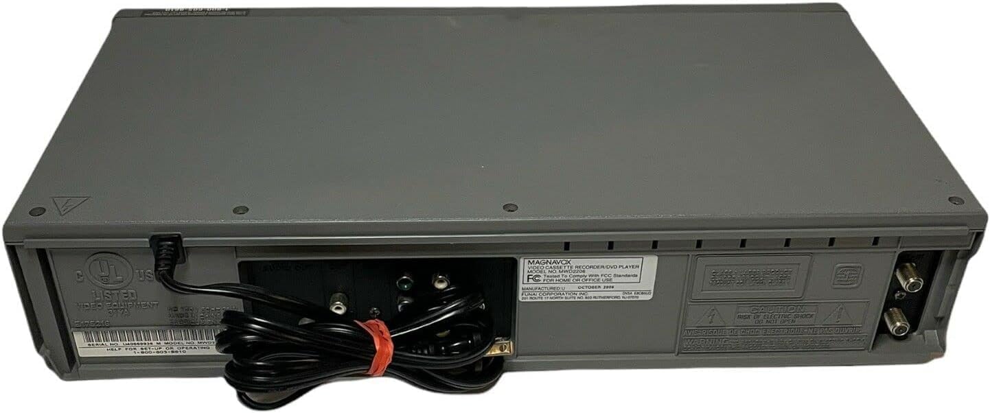Magnavox MWD2206 DVD/VCR Combination Player (Renewed)