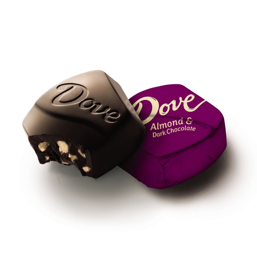 Dove Promises Almond and Dark Chocolate Candy 7.94-Ounce Bag