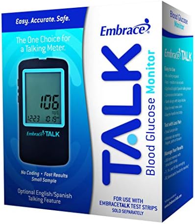 Embrace Talk Blood Glucose Meter