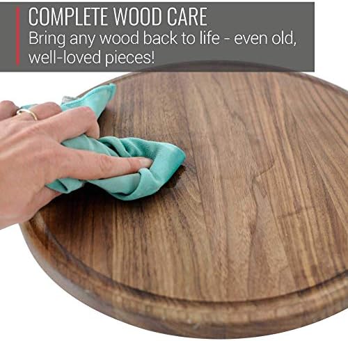 Coconut Cutting Board Oil 8oz + Walnut Cutting Board Small 8x12