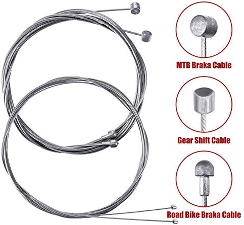 Boao Universal Bike Brake Cable Kit Bicycle Cable Housing Set