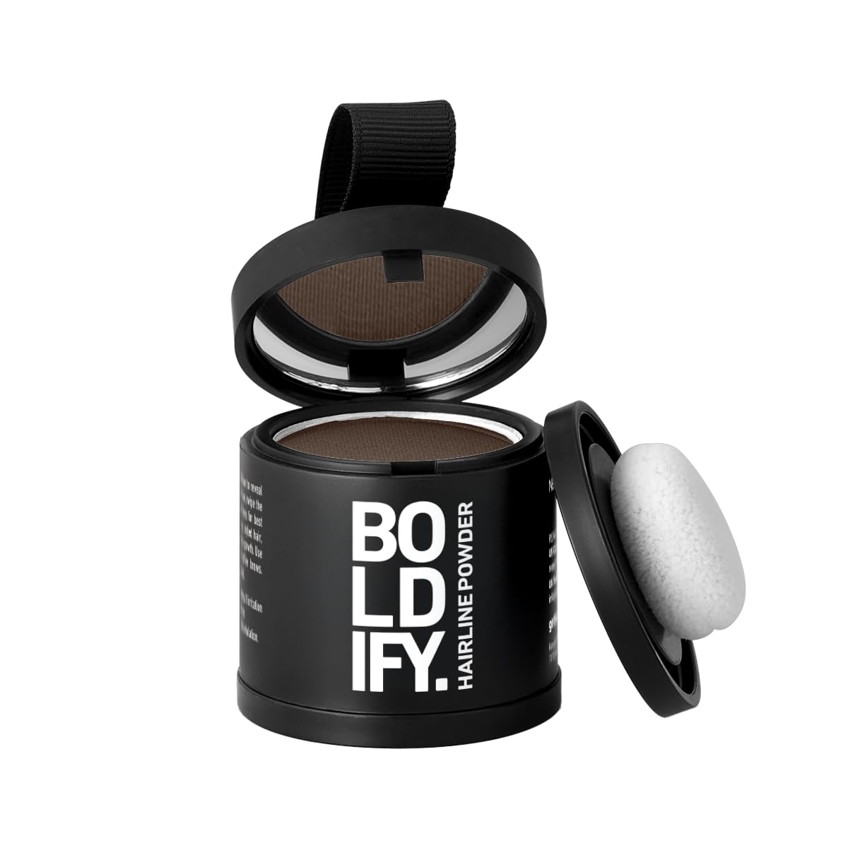 Boldify Hairline Powder, Root Touch Up Hair Color Dark Brown 4g