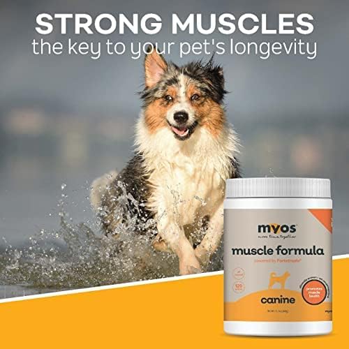 MYOS Canine Muscle Formula - Dog Muscle Builder & Mobility Support - 180 g