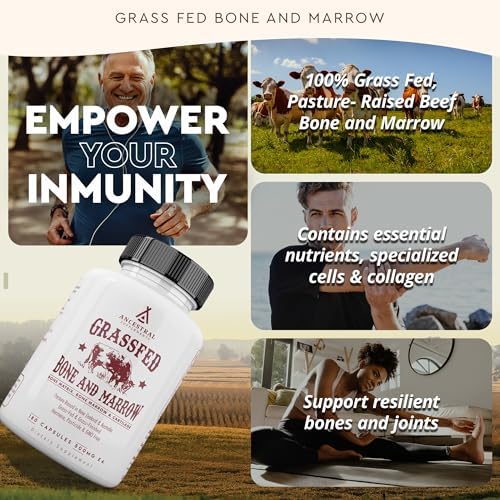 Ancestral Supplements Grass Fed Beef Prostate Supplement with Liver, 180 Ct | Supports prostate wellness alongside liver cleanse detox, promoting men's overall health and vitality.