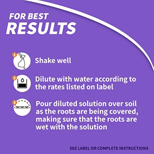Bonide Garden Rich Root & Grow Root Stimulator & Plant Starter | 32 oz Concentrate, 4-10-3 Fertilizer For Transplanting