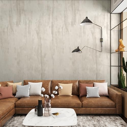 48x197inch Extra Wide Black White Marble Wallpaper Peel Stick Glossy Thick Waterproof Furniture Sticker Granite Look Contact Paper DIY Wall Sticker Self-adhesive Countertop Vinyl Wrap for Kitchen