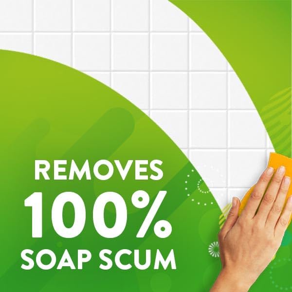 Scrubbing Bubbles Bathroom and Shower Cleaner Disinfectant Aerosol, Foaming Action Bathroom Grime Fighter, Rainshower Scent, 20oz
