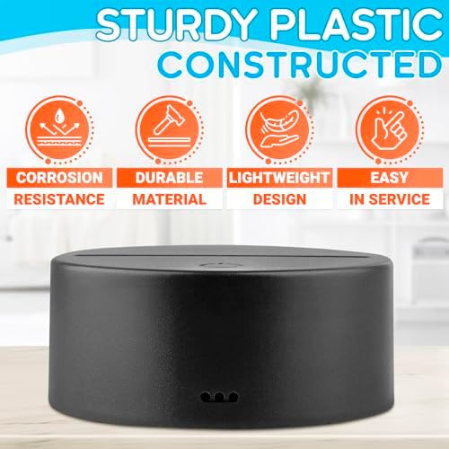 Reluen LED Light Base for Acrylic Signs, 16-Color Changing Display Stand