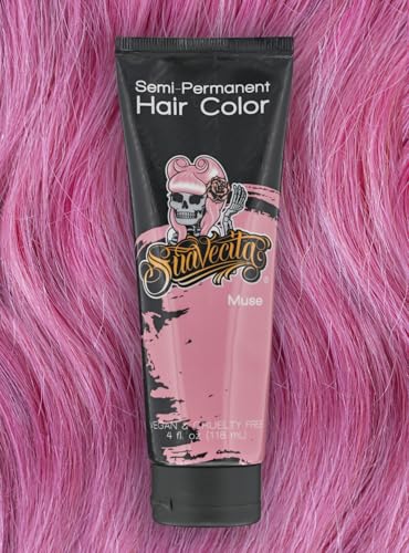 Suavecita Semi-Permanent Hair Color Muse Pink Vegan Cruelty Free