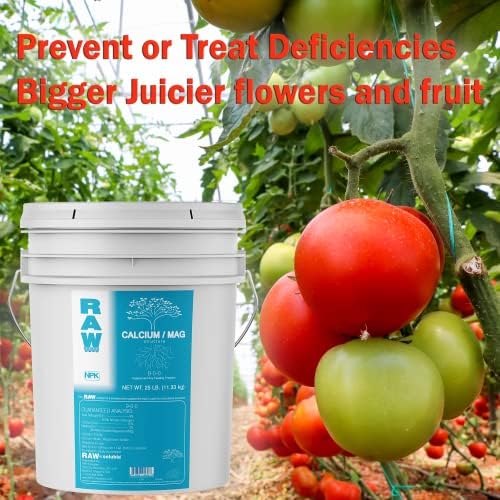 RAW Calcium/Mag 2oz - Essential Combo for Plant Health - Boosts Cell Strength and Nutrient Uptake