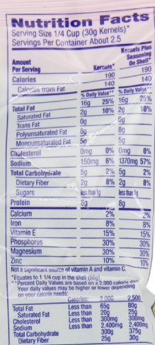 DAVID SEEDS Roasted and Salted Original Jumbo Sunflower Seeds, Keto Friendly, 5.25 Oz, 12 Pack