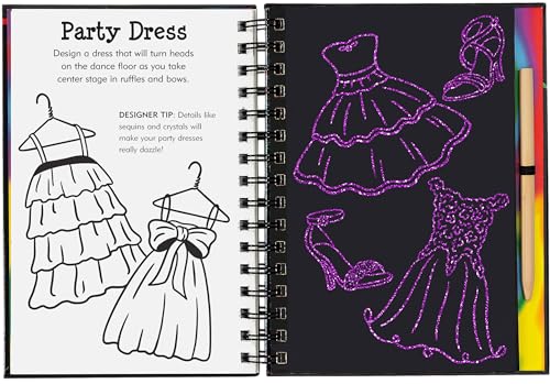 Scratch & Sketch Fashion Show (Trace Along)
