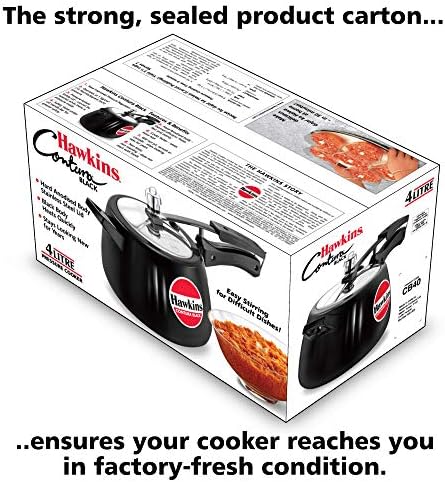Hawkins Contura 3.5 Liters Hard Anodized Pressure Cooker