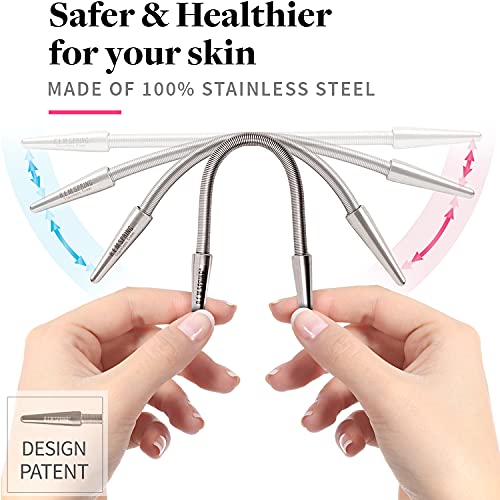 R.E.M Spring Facial Hair Remover - The Original Hair Removal Spring [Design Patent]. Removes Hair from Upper Lip, Chin