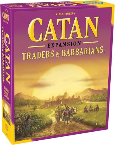 CATAN Traders & Barbarians Board Game Expansion - Customize Your Asmodee CATAN Experience, Strategy Game, Family Game for Kids and Adults, Ages 12+, 3-4 Players, 90 Minute Playtime | Customize Your Asmodee CATAN Experience, Strategy Game, Family Game for…