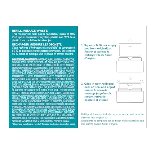 Peter Thomas Roth | Refill Pod for Peptide Skinjection™ Moisture Infusion Cream 1.7 Fl Oz, For Loss of Firmness and Elasticity