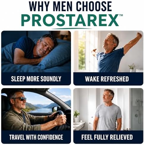 Approved Science Prostarex - Advanced Prostate Supplements for Men – Prostate, Bladder & Urinary Health Support with Saw Palmetto