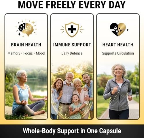 Turmeric Curcumin with Black Pepper Extract (Piperine) - 95% Curcuminoids Turmeric Supplement for Joint & Healthy Inflammation Support – Ultra
