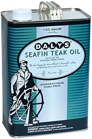 DALY'S Wood Finishing Products Seafin Teak Oil, 1 Quart, Clear, Quart