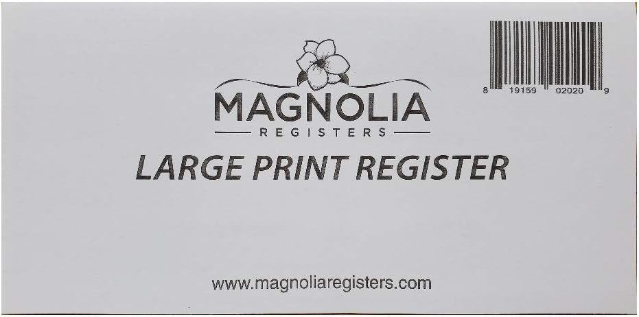 10 Pack Large Print Low Vision Checkbook Registers, 3" x 6", Check Registers for Personal Checkbooks
