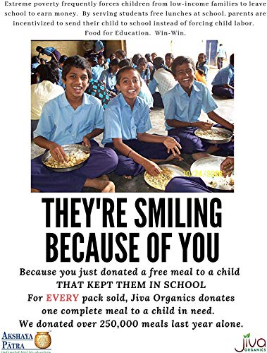 Organic Basmati Rice 4 LB Bag - Pure, Extra Long, Premium Quality from India - By Jiva Organics