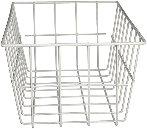 Grayline 40604, Deep Storage Basket, White