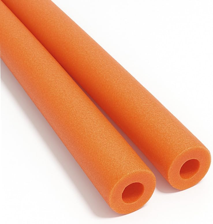 Oodles of Noodles Foam Pool Swim Noodles 2 Pack, Hollow Core Swimming Foam Tube for Pool Floats, Buoyant for Beach, Water Play, Crafts, DIY Projects & Pipe Insulation