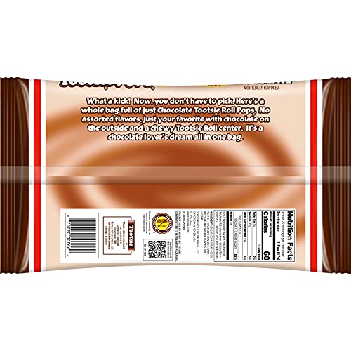 Tootsie Roll Pops Chocolate Flavor Limited Edition, 13.2oz Bag