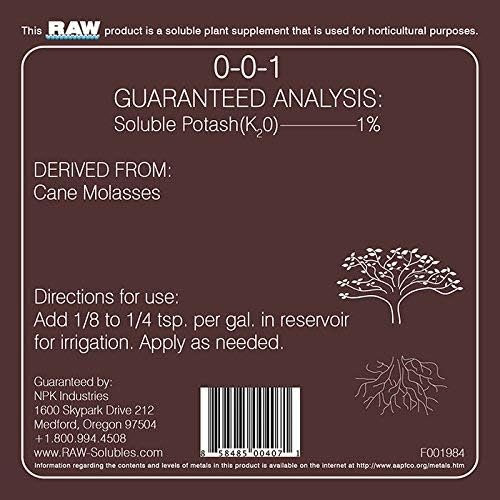 RAW Cane Molasses 2 oz