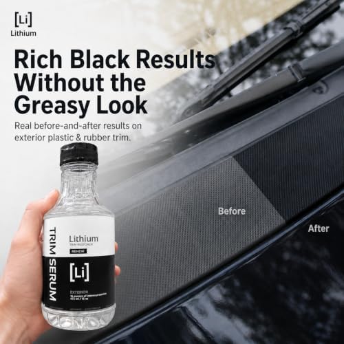Trim Serum- Plastic Restorer for Cars- Restores Even the Most Damaged Plastic, Rubber