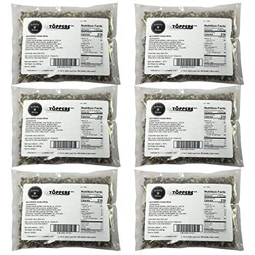 Andes Mints Chopped Candy 3 LBS – Mint Chocolate Bits for Ice Cream, Yogurt, Desserts – Bulk Toppings for Sundae Bars, Party Treats, Frozen Sweets
