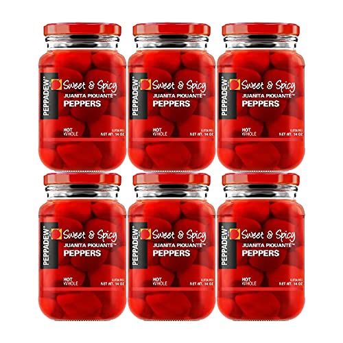 Peppadew Peppers - Hot - Value Bundle of 6 (84 ounce)