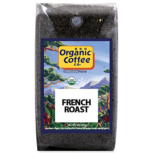 The Organic Coffee Co. French Roast Whole Bean Coffee, 2 lb bag
