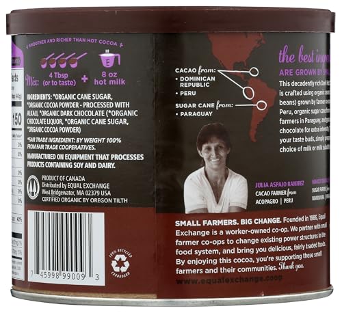 Equal Exchange, Cocoa Powder Baking Unsweetened Organic, 8 Ounce
