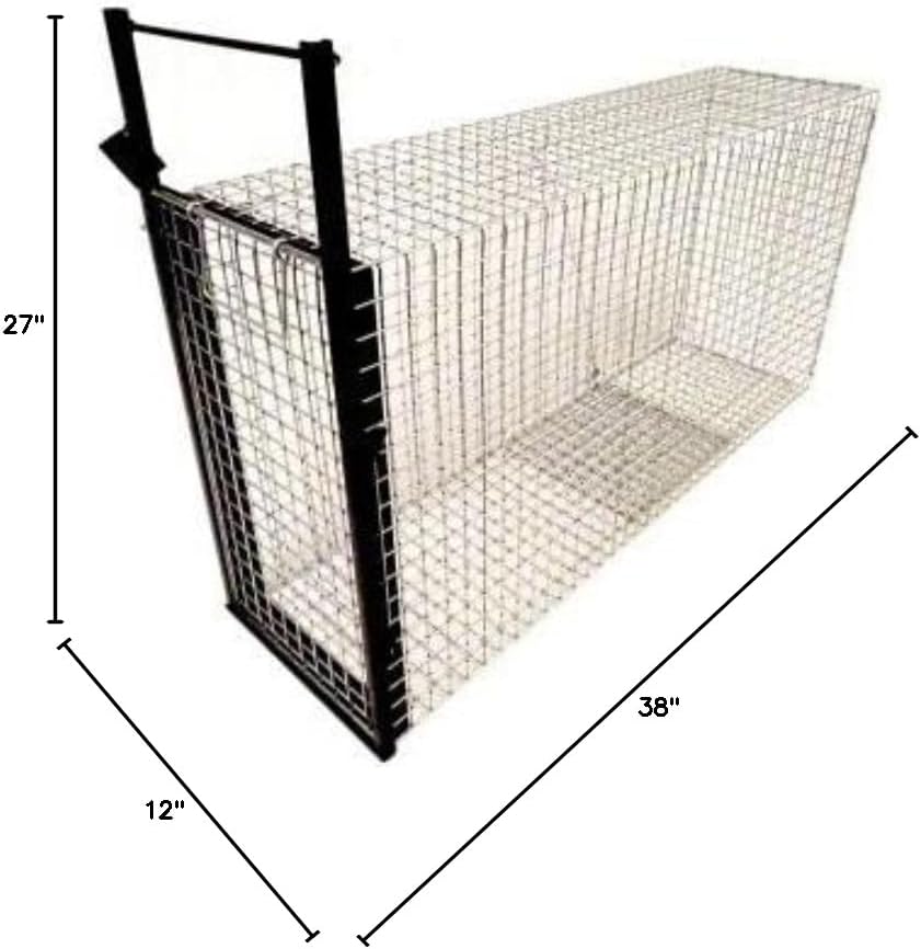 Tomahawk Model BC300-36x11x20 - Bobcat Trap with Gravity Operated Trap Door
