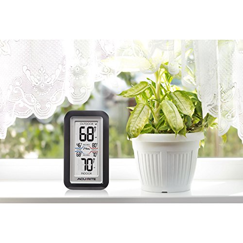 AcuRite 02049 Digital Thermometer with Indoor/Outdoor Temperature,White