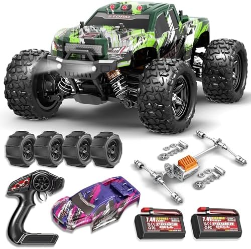 1:18 All Terrain RC Car for Adults & Boys (HS18-05), 4WD Off-Road RC Truck High Speed Fast 40+ KPH
