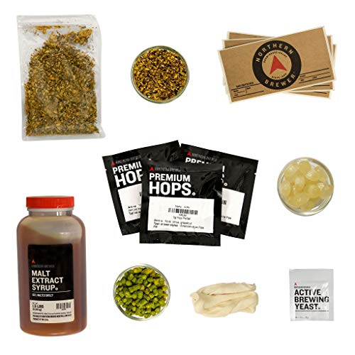 Northern Brewer 1G Gift Set Beer Homebrewing Starter Kit, Kama Citra IPA
