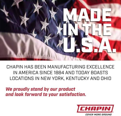 Chapin 2-Gallon Pump Sprayer, Anti-Clog for Consistent Spray
